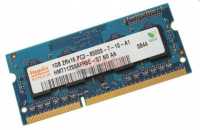 Memory Sodimm 1GB DDR3-1066