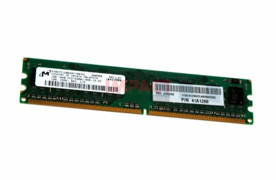 41A1296 - 1GB PC2-5300 DDR2 Sdram Udimm Memory
