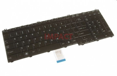 Keyboard, US, BLACK-BL