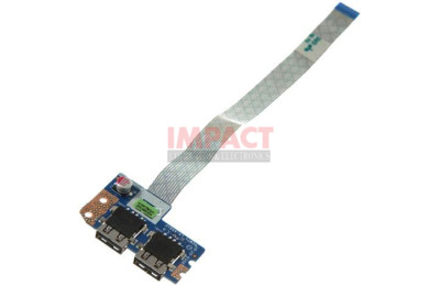 Dual USB Port Board with Cable