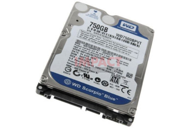 750GB Sata 3GB/ s Hard Drive 8MB 5400RPM 2.5IN Scorpio Blue