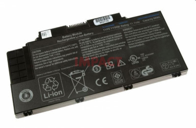 EXA-619520 - Battery PRI, 66WHR, 6C, Lith, (XV90H)