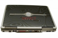 C0335 - LCD Cover 'SNAP-BACK' Customizable Color - Graphite Swirl