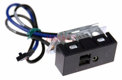 D0971 - Front I/ O Panel Assembly, INcludes Panel Cable