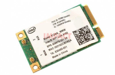 Intel Wifi Link 5100 802.11A/ B/ G/ n Wlan Module