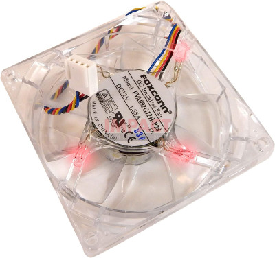 System Fan, Red Led, 9225MM, 4800RPM (PVA092G12H)