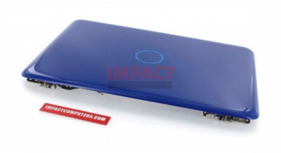 LCD Cover, With Hinges/ Ant, Blue