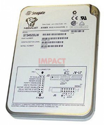 ST34520W - 5GB Ultra Scsi Hard Drive (7200 RPM)