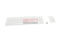 D88DF - Wireless Keyboard/ Mouse Combo, Wireless (WHITE)