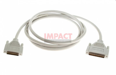 Scsi Interface Cable With Thumbscrews ON Both Ends