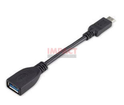 03X7527 - USB-C to USB-A Adapter Black