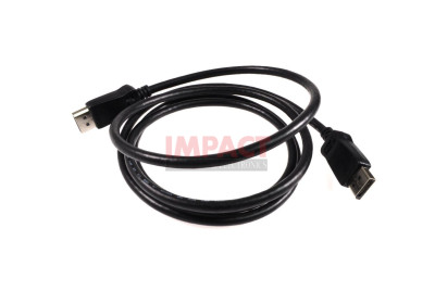 Displayport Cable, 6', MALE-MALE