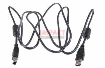 Universal Serial Bus (USB) Interface Cable With CLAMP-ON Style Ferrite