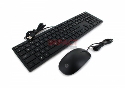 928923-DB1 - USB Keyboard AND Mouse KIT (Black)